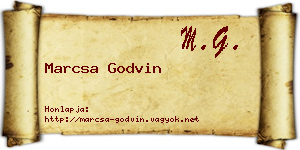 Marcsa Godvin névjegykártya